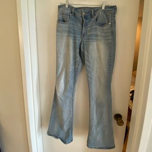 American Eagle flared jeans